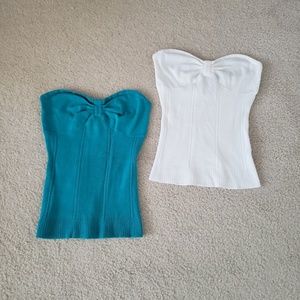 Guess Jeans White Tube Top
